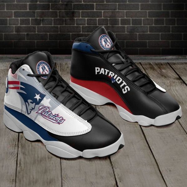 New England Patriots Air Jordan 13 Custom Sneaker – Ideal Gift for Fans