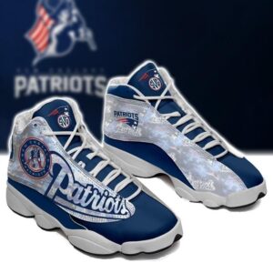 New England Patriots Air Jordan 13 Sneaker Custom - Perfect Gift for Fans