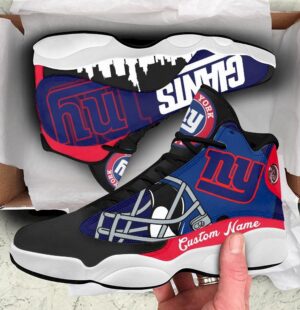 New York Giants Air Jordan 13 Custom Sneaker – Perfect Gift for Fans