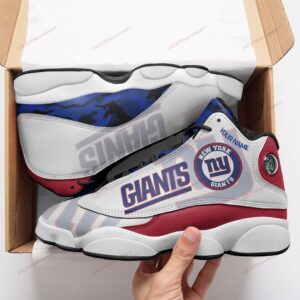 New York Giants Air Jordan 13 Sneaker Custom - Perfect Gift for Fans