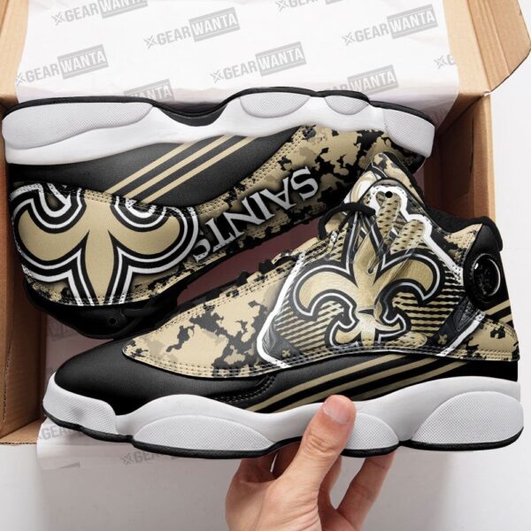New Orleans Saints Air Jordan 13 Sneaker Custom – Perfect Gift for Fans!