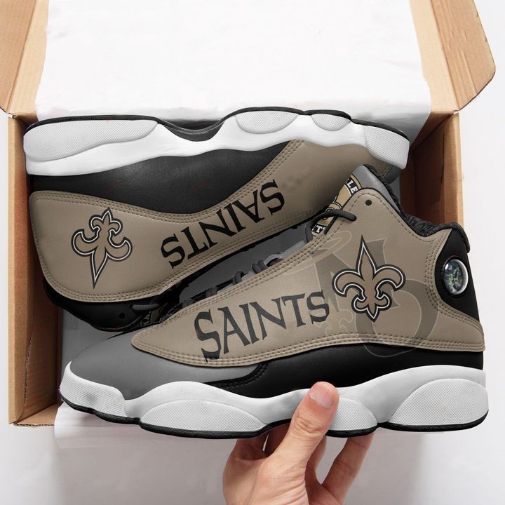 New Orleans Saints Air Jordan 13 Custom Sneaker – Perfect Fan Gift New Orleans Saints Air Jordan 13 Custom Sneaker – Perfect Fan Gift