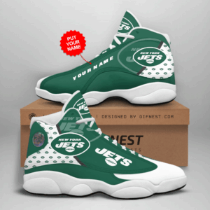 New York Jets Air Jordan 13 Sneaker Custom Perfect Fan Gift