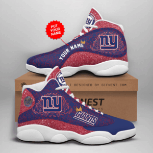 New York Giants Air Jordan 13 Custom Sneaker – Perfect Gift for Fans