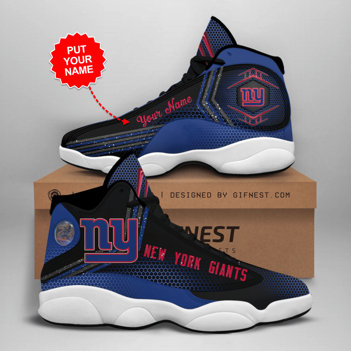 New York Giants Air Jordan 13 Custom Sneaker – Perfect Gift for Fans New York Giants Air Jordan 13 Custom Sneaker – Perfect Gift for Fans
