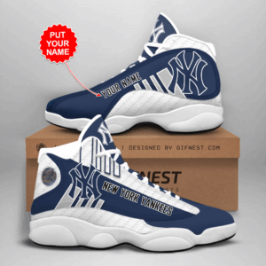 New York Yankees Air Jordan 13 Custom Sneakers - Unisex Fan Gift