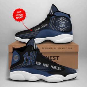 New York Yankees Air Jordan 13 Custom Sneakers – Perfect Unisex Gift for Fans