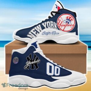 New York Yankees Air Jordan 13 Custom Sneakers - Perfect Unisex Gift for Fans