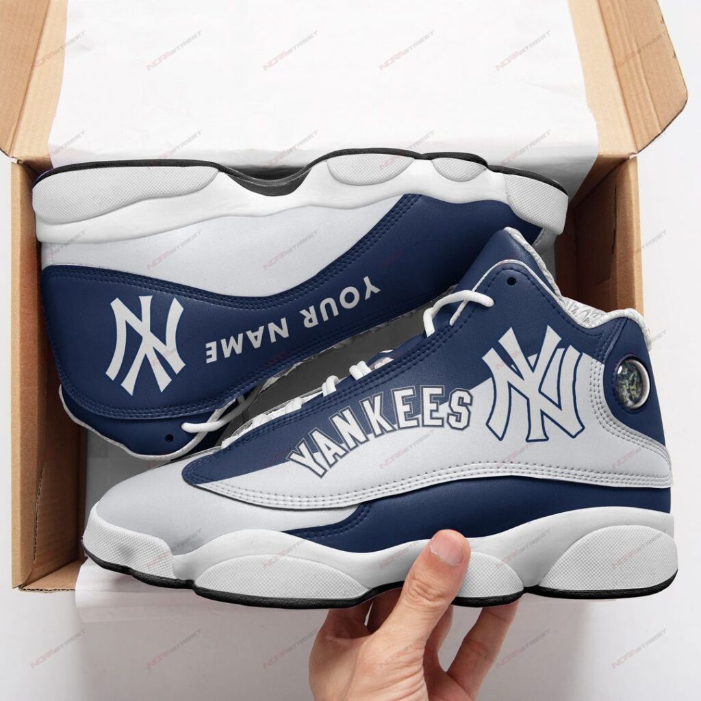 New York Yankees Air Jordan 13 Custom Sneakers – Perfect Unisex Gift for Fans
