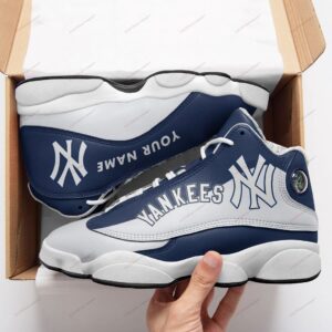 New York Yankees Air Jordan 13 Custom Sneakers – Perfect Unisex Gift for Fans