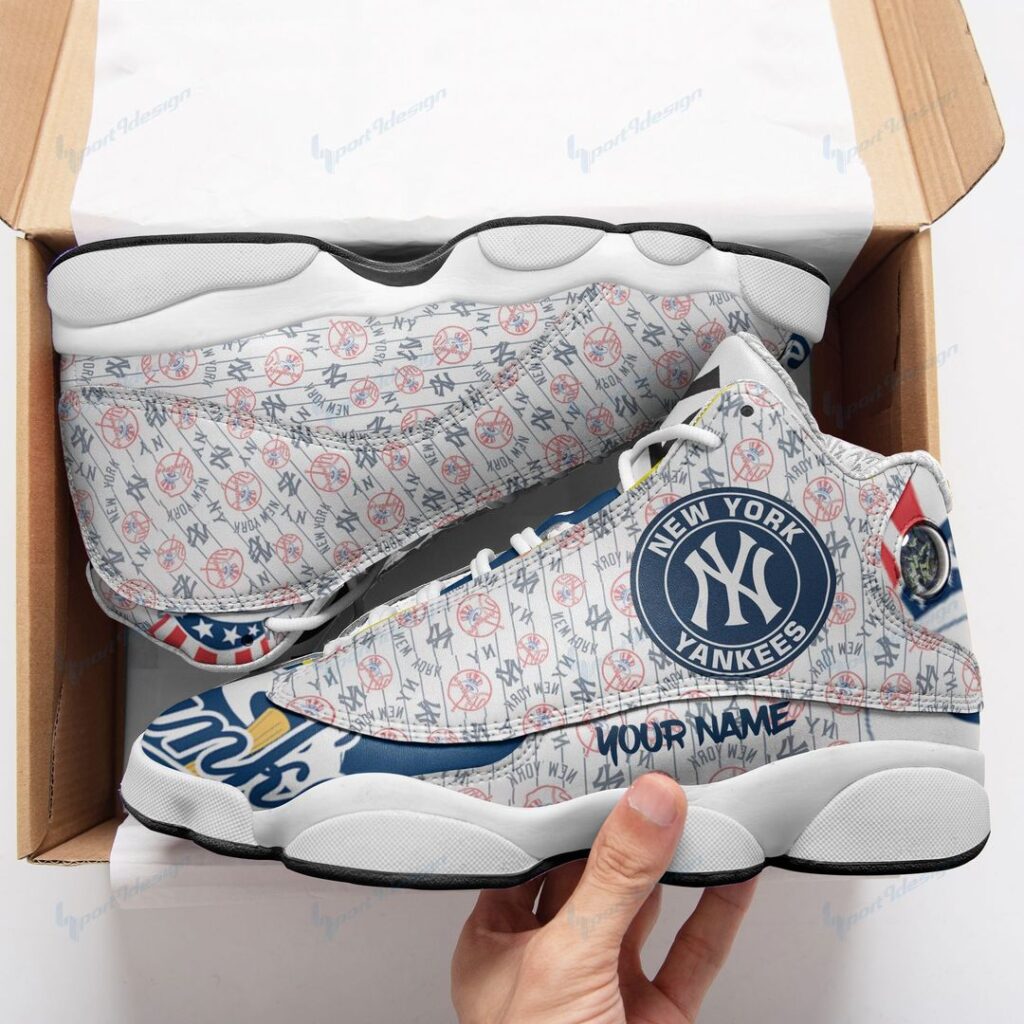New York Yankees Air Jordan 13 Sneaker Custom For Fans – Unisex Shoes Gift