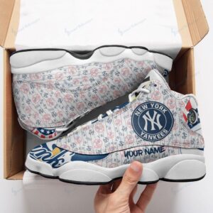 New York Yankees Air Jordan 13 Sneaker Custom For Fans - Unisex Shoes Gift