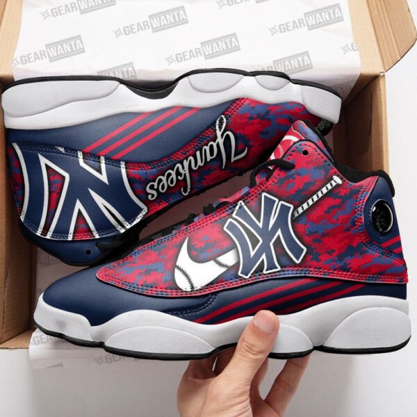 New York Yankees Air Jordan 13 Custom Sneakers – Perfect Unisex Gift for Fans!