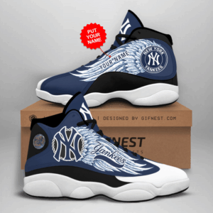 New York Yankees Air Jordan 13 Custom Sneakers – Unisex Fan Gift