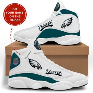 Philadelphia Eagles Air Jordan 13 Sneaker Custom: Perfect Gift for Fans