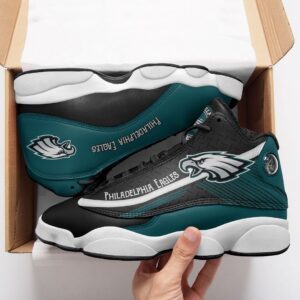 Philadelphia Eagles Air Jordan 13 Custom Sneaker: Perfect Gift for Fans