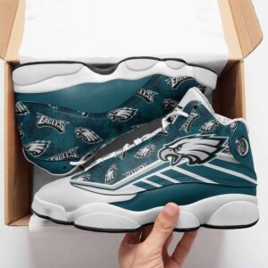 Philadelphia Eagles Air Jordan 13 Custom Sneaker – Perfect Gift for Fans