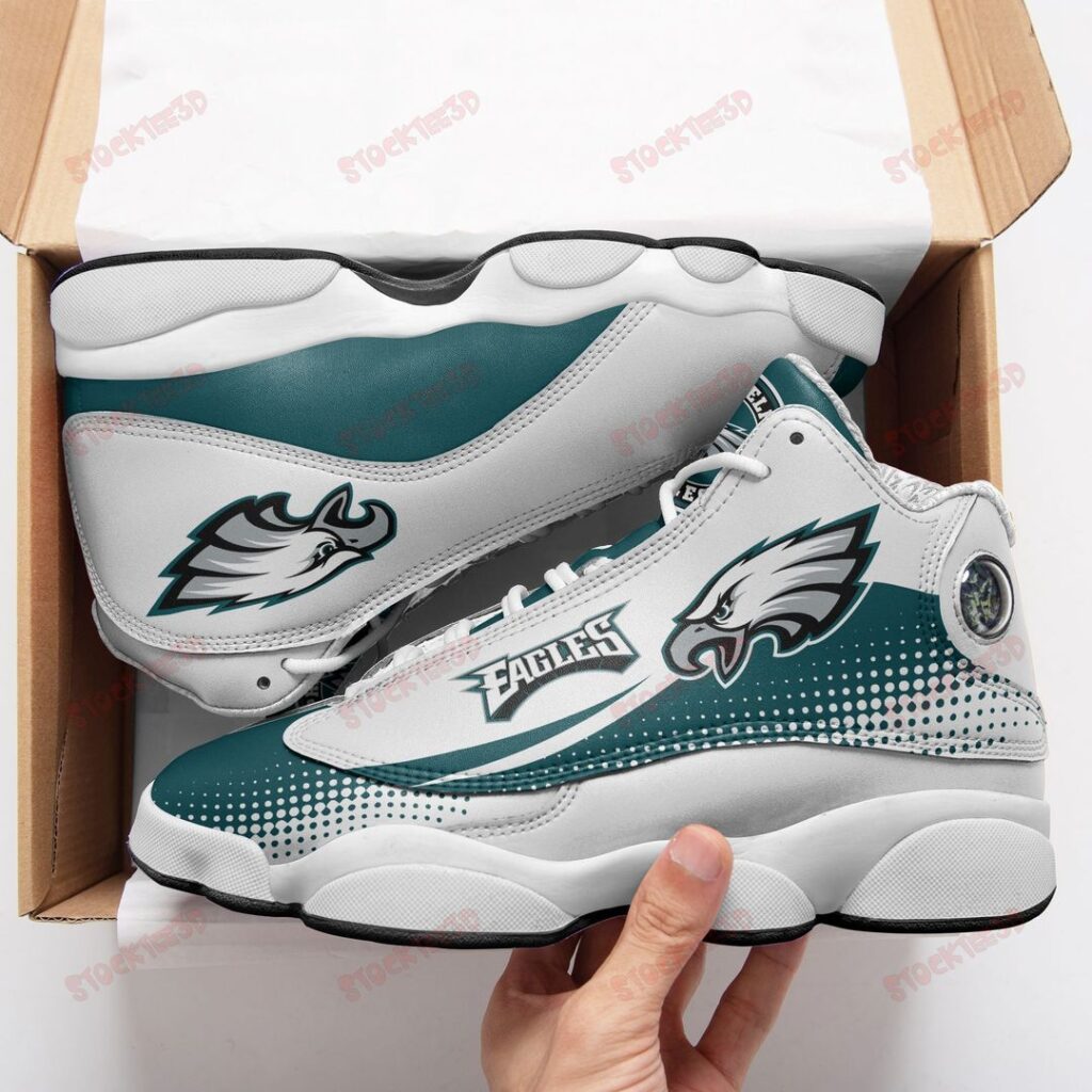 Philadelphia Eagles Air Jordan 13 Custom Sneaker – Perfect Gift for Fans Philadelphia Eagles Air Jordan 13 Custom Sneaker – Perfect Gift for Fans