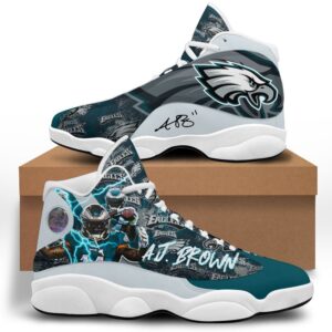 Philadelphia Eagles Air Jordan 13 Custom Sneaker – Perfect Fan Gift