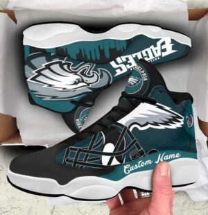 Philadelphia Eagles Air Jordan 13 Sneaker Custom – Perfect Gift for Fans