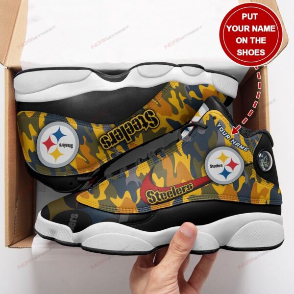 Pittsburgh Steelers Air Jordan 13 Fan Gift Custom Sneaker