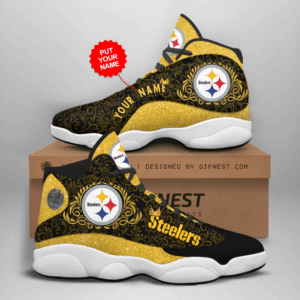Pittsburgh Steelers Air Jordan 13 Custom Sneaker Gift for Fans