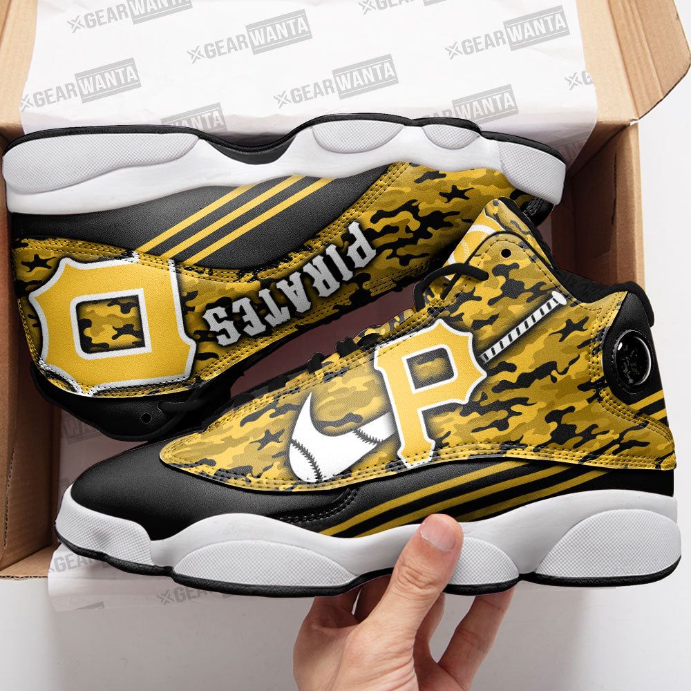 Pittsburgh Pirates Air Jordan 13 Custom Sneakers – Perfect Unisex Gift for Fans Pittsburgh Pirates Air Jordan 13 Custom Sneakers – Perfect Unisex Gift for Fans