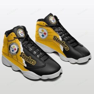 Custom Pittsburgh Steelers Air Jordan 13 Sneaker – Perfect Gift for Fans
