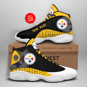 Pittsburgh Steelers Air Jordan 13 Custom Sneaker – Perfect Gift for Fans!
