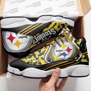 Pittsburgh Steelers Air Jordan 13 Sneaker Custom - Perfect Fan Gift