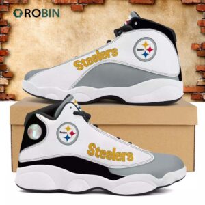Pittsburgh Steelers Air Jordan 13 Custom Sneaker - Perfect Gift for Fans