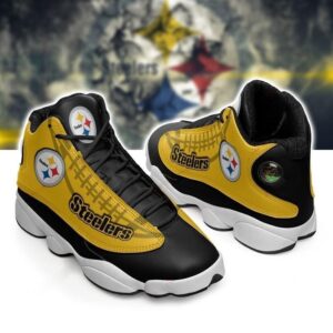 Pittsburgh Steelers Air Jordan 13 Custom Sneaker - Perfect Gift for Fans