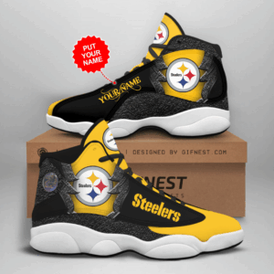 Pittsburgh Steelers Air Jordan 13 Sneaker Custom – Perfect Gift for Fans