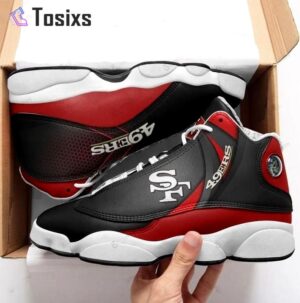 San Francisco 49ers Air Jordan 13 Sneaker Custom – Perfect Gift for Fans