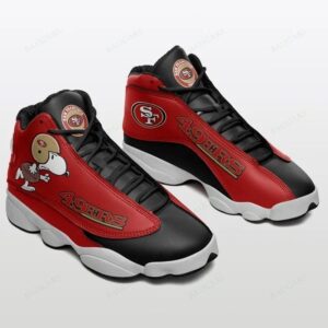 San Francisco 49ers Air Jordan 13 Custom Sneaker – Perfect Gift for Fans