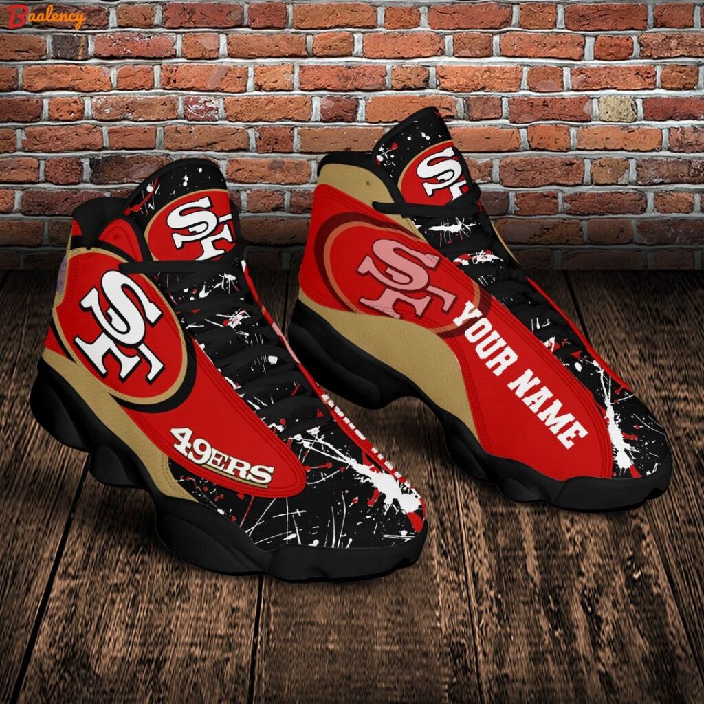 San Francisco 49ers Air Jordan 13 Sneaker Custom – Perfect Fan Gift San Francisco 49ers Air Jordan 13 Sneaker Custom – Perfect Fan Gift