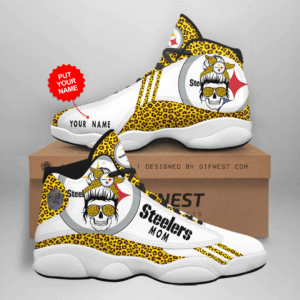 Pittsburgh Steelers Mom Air Jordan 13 Sneaker Custom - Perfect Gift for Fans
