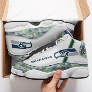 Seattle Seahawks Air Jordan 13 Sneaker Custom – Perfect Gift for Fans