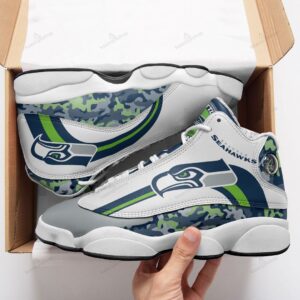 Seattle Seahawks Air Jordan 13 Custom Sneaker – Perfect Gift for Fans
