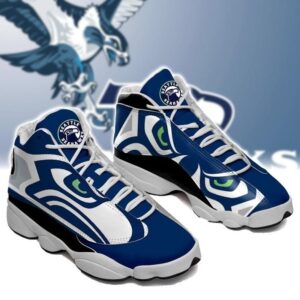 Seattle Seahawks Air Jordan 13 Custom Sneaker: Perfect Gift for Fans
