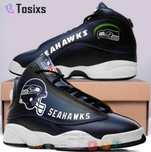 Seattle Seahawks Air Jordan 13 Custom Sneaker – Perfect Gift for Fans