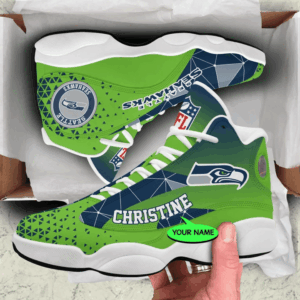 Seattle Seahawks Air Jordan 13 Sneaker Custom – Perfect Gift for Fans