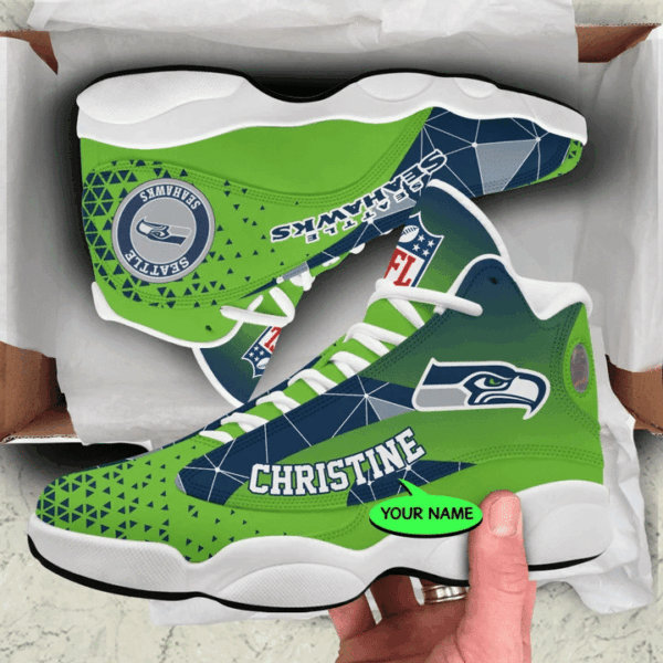 Seattle Seahawks Air Jordan 13 Sneaker Custom – Perfect Gift for Fans