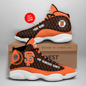 San Francisco Giants Air Jordan 13 Custom Sneakers – Unisex Fan Gift