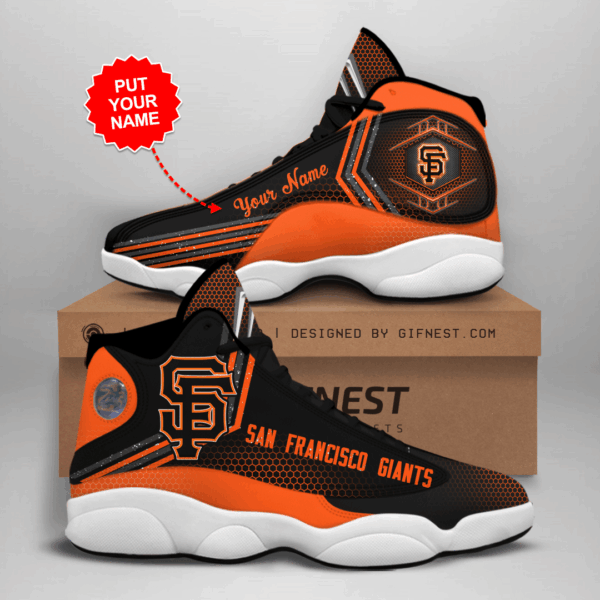 San Francisco Giants Air Jordan 13 Custom Sneakers – Perfect Gift for Fans