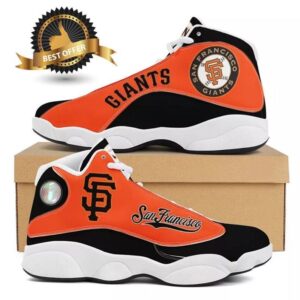 San Francisco Giants Air Jordan 13 Custom Sneakers - Perfect Unisex Gift for Fans