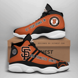 San Francisco Giants Air Jordan 13 Custom Sneakers – Perfect Unisex Gift for Fans
