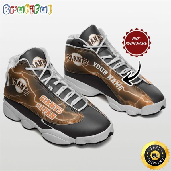 San Francisco Giants Air Jordan 13 Custom Sneakers – Perfect Unisex Gift for Fans