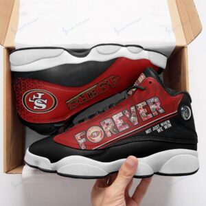 San Francisco 49ers Air Jordan 13 Sneaker Custom For Fans - Perfect Gift!