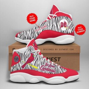 St Louis Cardinals Air Jordan 13 Custom Sneakers – Unisex Fans Gift